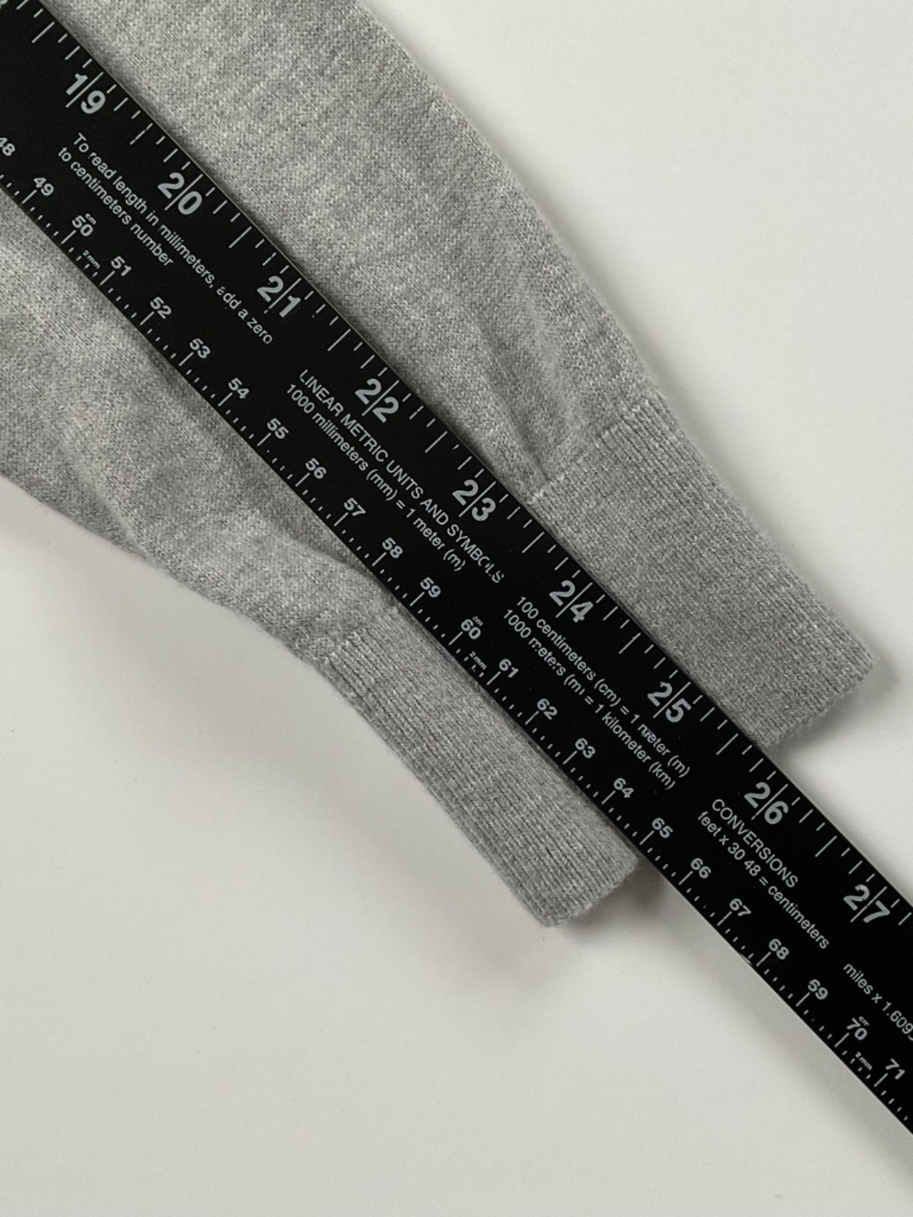 Quince Cashmere Blend Lightweight Crew Sweater Sz L Heather Grey Classic Capsule - Picture 8 of 11